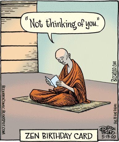 Heh. zengirlinthecity: Zen Birthday Card