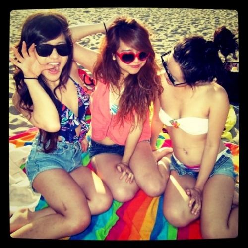 day at the beach