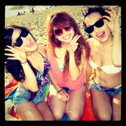 day at the beach