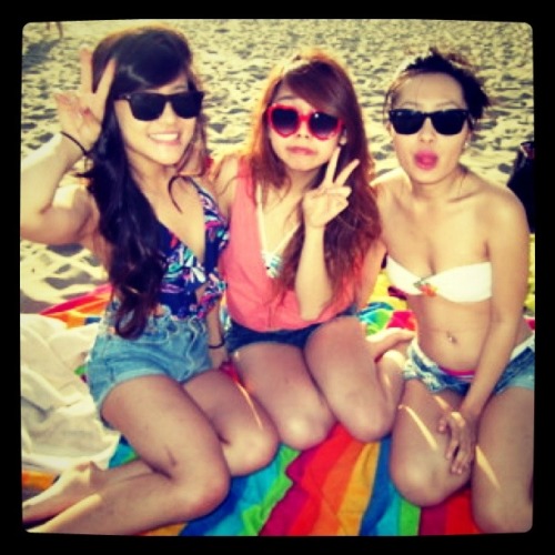 day at the beach