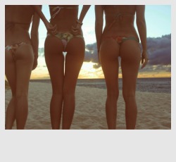 young-thong-bikini:  Three young teen girls