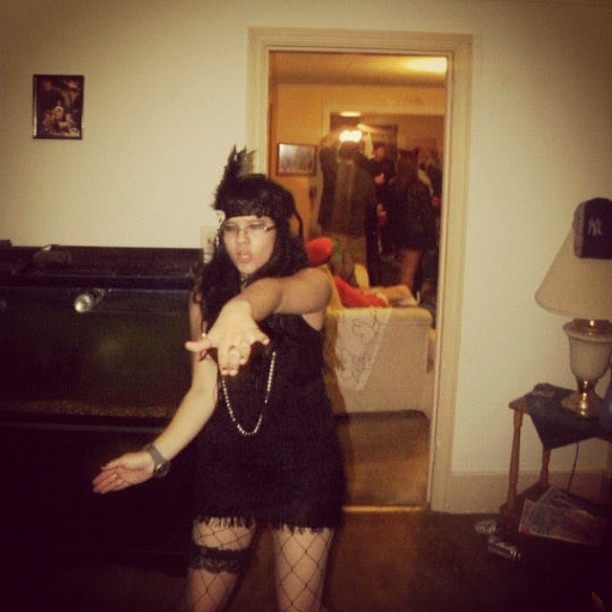 ihatenj:  I’m sorry but this picture is sums up my life dancing alone #halloween