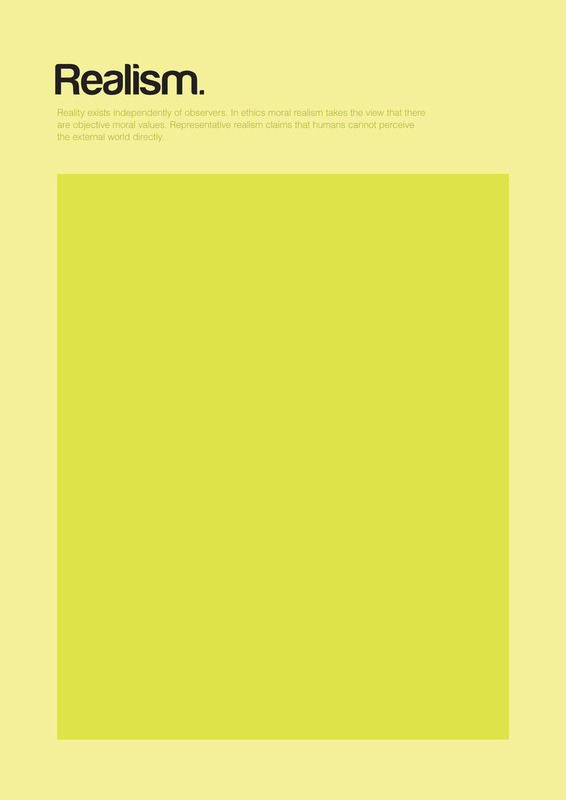10knotes:  brain-food: Minimalist posters explain complex philosophical concepts