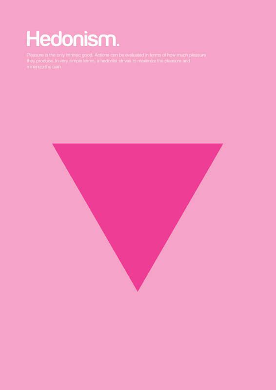 10knotes:  brain-food: Minimalist posters explain complex philosophical concepts