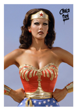 cholafied:  Chola Wonder Woman aka Who’s Getting Jumped In?