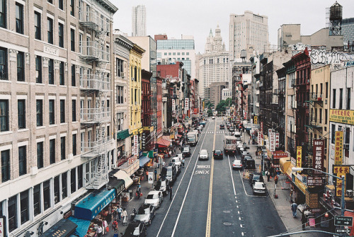 east broadway | manhattan bridge by naftels on Flickr.