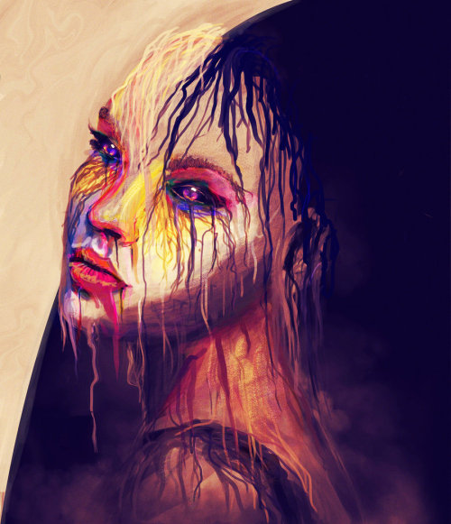 mydarkenedeyes:  Ethereal by Khyzyl Saleem Inspired by the work of Josan Gonzalez 
