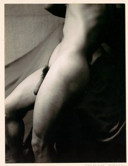 houndeye:  Nude, Portland, OregonMinor White (1908–1976)1940Gelatin silver print Metropolitan Museum of Art 