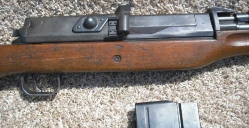 cumsoline: firearmshots: Swedish FM59 Ljungman 7.62x51 PrototypeOne of the rarest known Swedish mili