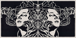  koloman moser- mädchenkopf, ver sacrum 1899 