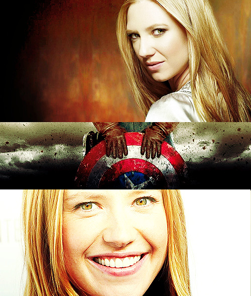 lokishair-deactivated2012:  THE AVENGERS: GENDERSWAP EDITION!: Anna Torv as S. Rogers , Captain America 