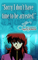 yyhlove:  Kurama Quotes [Shuichi Minamino &amp; Youko Kurama] requested by →