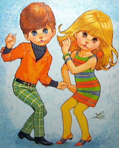 Mod Dance Love! Lee Eden; artist 1960s