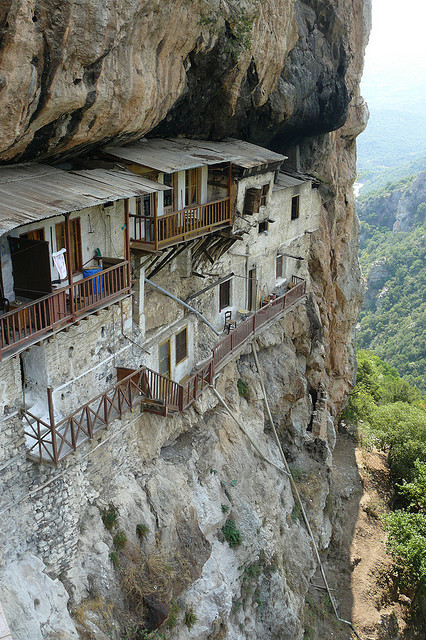 Монастырь Святого Иоанна Предтечи - Аркадия, Греция (от Yiannis_the greek).