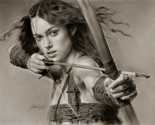 steveholtvstheuniverse:yffar03:Hot Female Archers from the Movies :)Bottom right is just the sassies