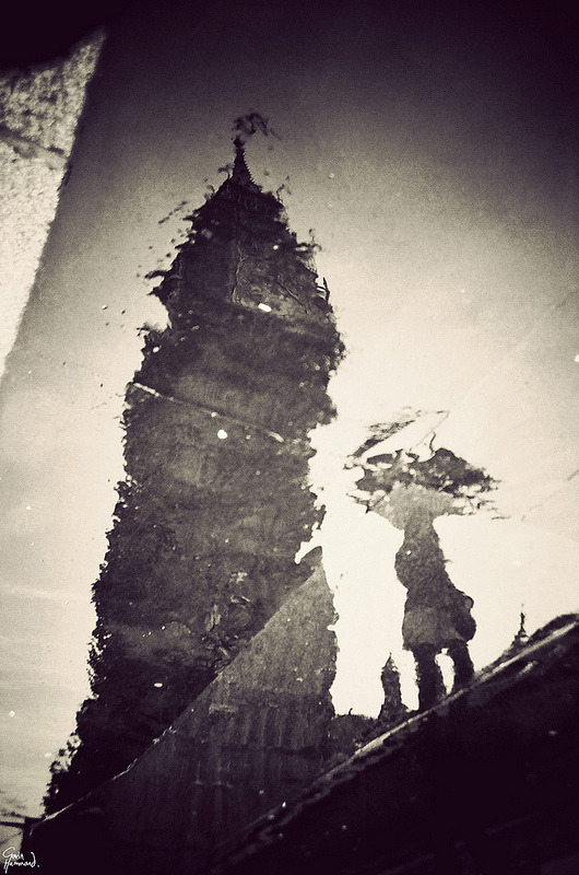 ianbrooks:  London in Puddles by Gavin Hammond Given the infamous amount of rain