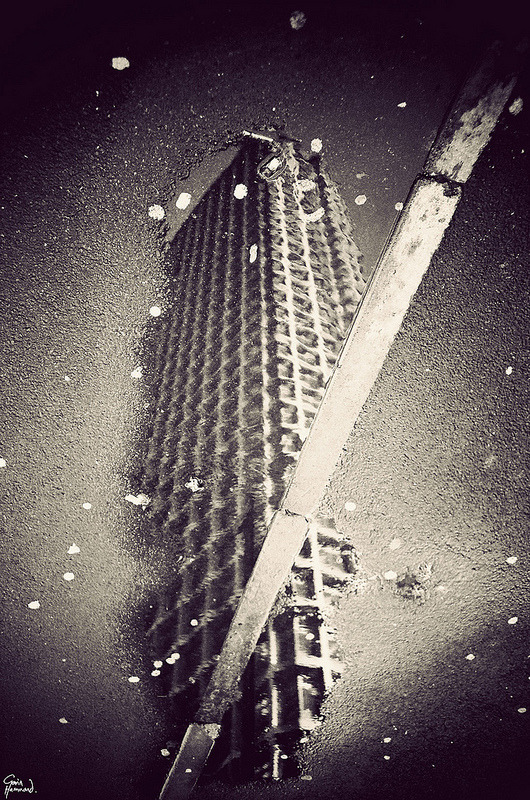 ianbrooks:  London in Puddles by Gavin Hammond Given the infamous amount of rain
