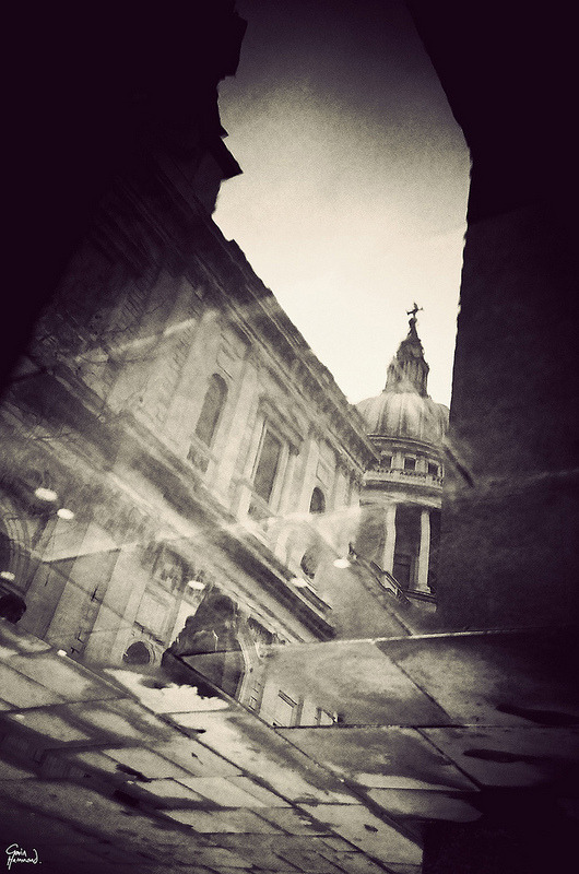 ianbrooks:  London in Puddles by Gavin Hammond Given the infamous amount of rain