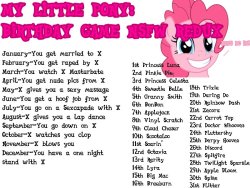 blogna:  ecmajor: Why don’t these things ever have a 17th? That’s weird. Weirder than Trixie watching me clop. Trixie…  rarity gives me a lap dance ecmajor u jelly   Bastard. :[ Come over here so i can fling my jelly in your eyes. &gt;:[