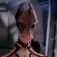 fyeahfemshep:  jetau:  fucking smiling salarians  so cute.  Smiley Mordin looks like he’s planning some horrible murder