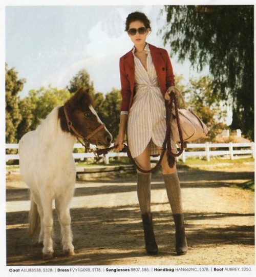 Um, I want the boots, the knee socks, and the pony to go with them.
