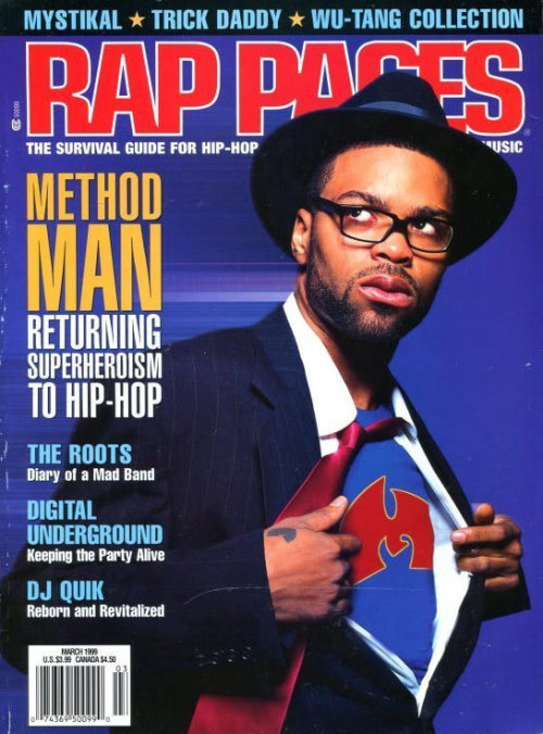 Porn photo Method Man - Rap Pages, March 1999