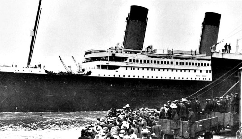 classicleigh:Today marks the 100th anniversary of the Titanic’s maiden voyage. At April 10, 19