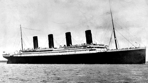 classicleigh:Today marks the 100th anniversary of the Titanic’s maiden voyage. At April 10, 19