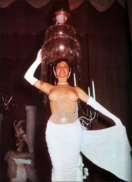 Nudes on ice, Las Vegasfrom Campus Dolls Annual magazine 1965
