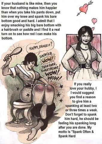 spankingart:A GREAT motto!!!