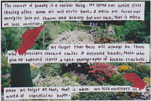 36whiskers:  On beauty by at musing’s end 