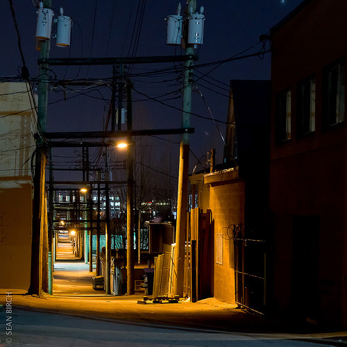 ohmyvancouver:  mt pleasant after dark (by SeanBirch) 