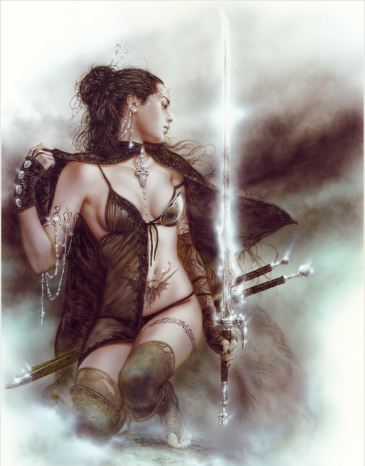 vitazur:  Luis Royo - Gladius - The Touch of Ice 