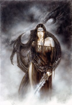 vitazur:  Luis Royo - Gladius - The Guardian