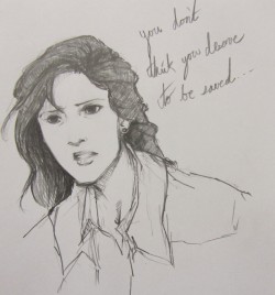 Proper Picture Of Fem!Cas. No Seriously, I Enjoy Drawing Castiel As A Woman Far,