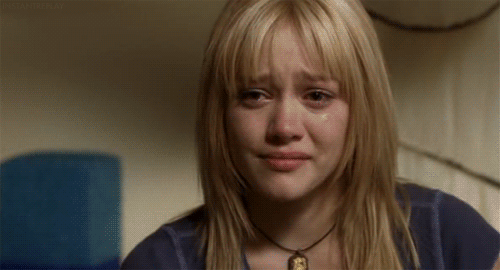 Is that Lizzie McGuire crying about the word “moist”