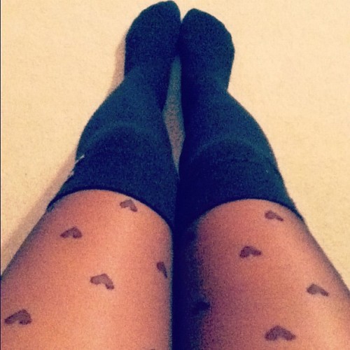 passionatekissing - Time for schoooool (o - #tights #hearts...