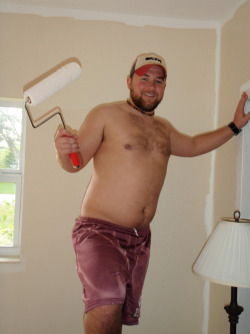 superbears:  fortheloveofpornography:  superbears:  LOVE THIS BOY  I suddenly need a lot of painting done…  Made a huge round and reblog again 