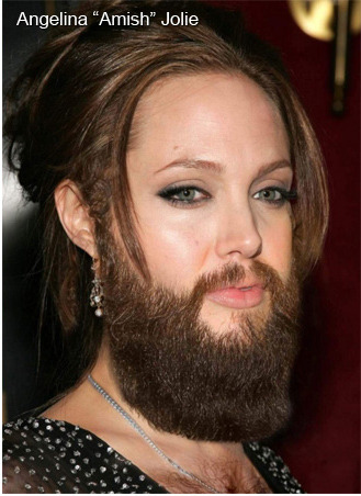 tastefullyoffensive:  Famous Hairy Women[via]  