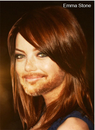 tastefullyoffensive:  Famous Hairy Women[via]  
