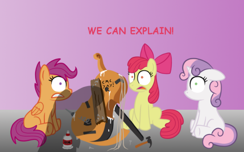 sweetiebotreplies:  (( With apologies to Thomas Ridgewell… If you’ve seen this post you’ll know how much I like Octavia (aka: best poni) , so I had to do this comic. )) 