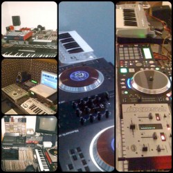 Just a few of the many set ups I&rsquo;ve had over the past 28 yrs. #DJ #gear #music #equipment (Taken with instagram)