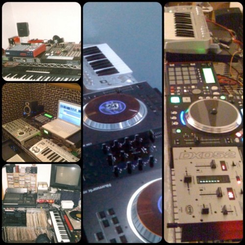 Just a few of the many set ups I’ve had over the past 28 yrs. #DJ #gear #music #equipment (Taken with instagram)