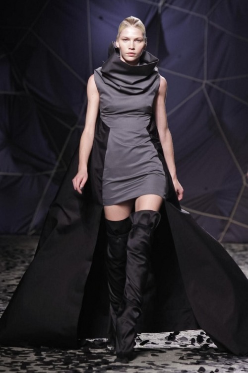 Gareth Pugh Fall 2012 I LOVE these. So Rick Owens!