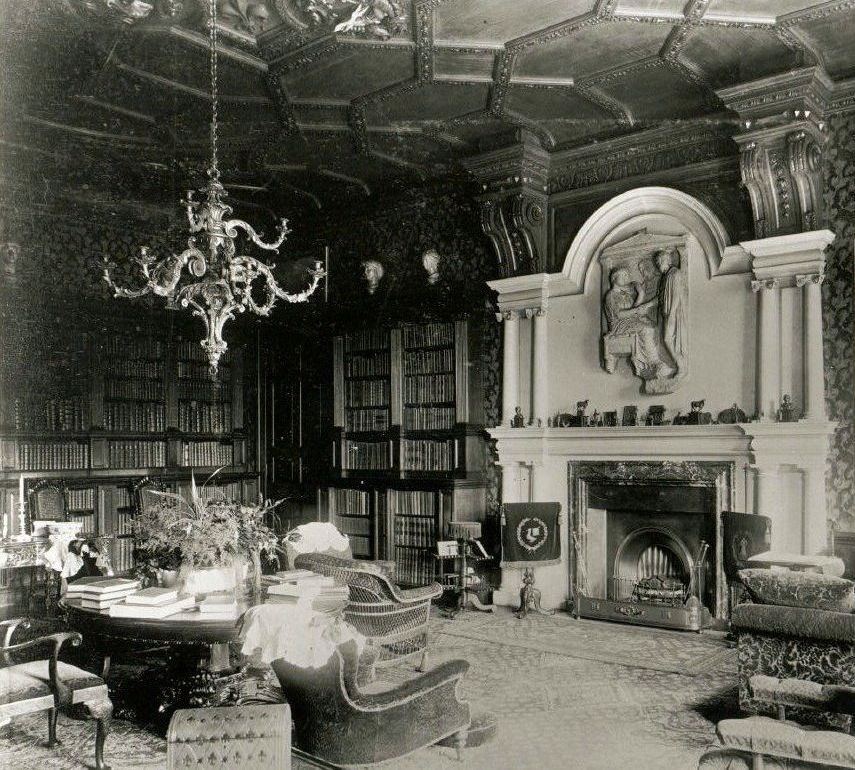missfolly:  The Lyme Library, from The Ladies’ Field Magazine [1901] 