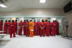 blackgirlphresh:   Uncompromising Photos Expose Juvenile Detention in America On any given night in the U.S., there are approximately 60,500 youth confined in juvenile correctional facilities or other residential programs. Photographer Richard Ross has