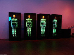digitalisim:  nadyawasylko:  Kraftwerk in the house! MoMA, New York - April 10, 2012  Kraaaftwerk 