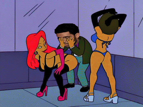 ruinedchildhood:
“Drake and Nicki Minaj in the anaconda video
”