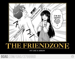 9gag:  Friendzoned in Anime 