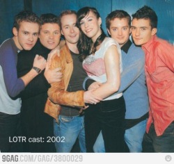 9gag:  Just some of LOTR cast.. 